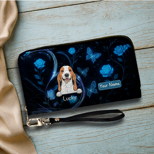 Blue Glow Fantasy Pet Wallet – Personalized Dogs & Cats Wallets | 89Prints