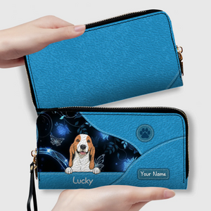 Customized Pet Wallet – Select Text, Color & Pet Count | 89Prints