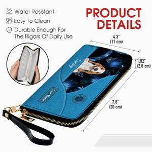 Customized Pet Wallet – Select Text, Color & Pet Count | 89Prints