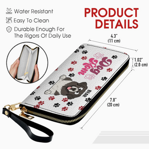 Personalized Dog Mom Wallet - Custom Name & Dog Clipart - 89Prints