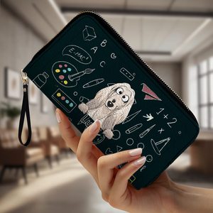 Personalized Any Number of Dogs Wallet - Custom Pet Breed & Names - 89Prints