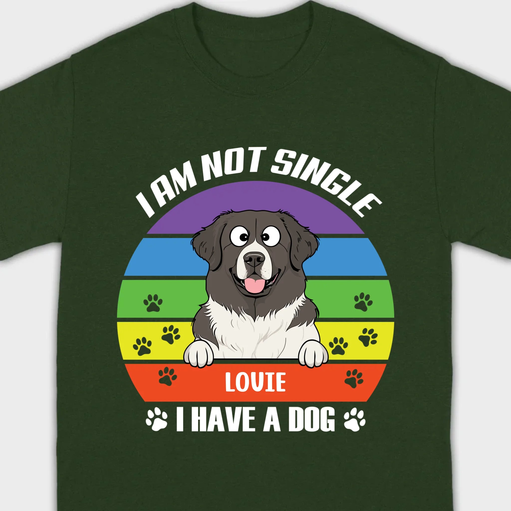 Personalized Newfoundland T-Shirts With The Text 