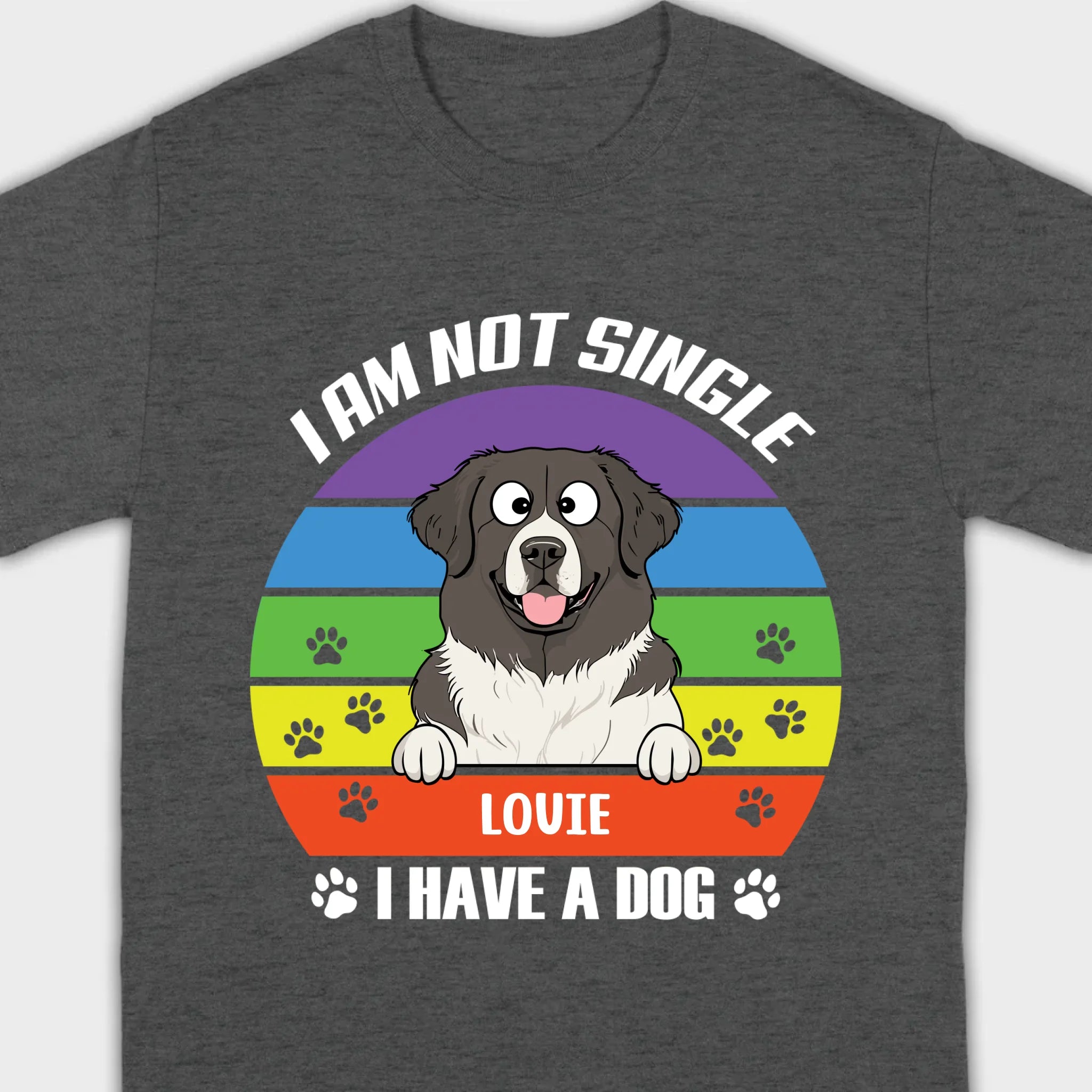 Personalized Newfoundland T-Shirts With The Text 