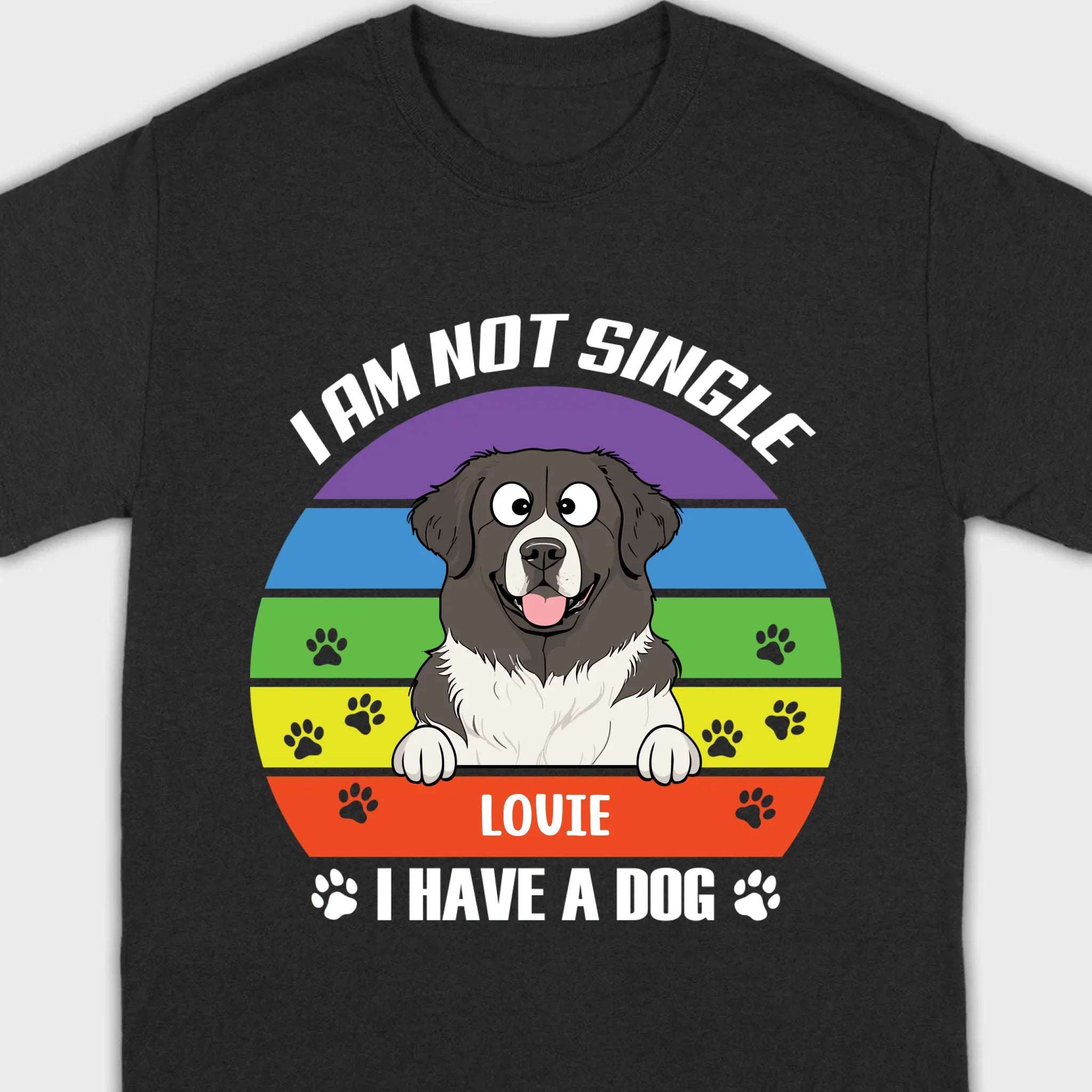 Personalized Newfoundland T-Shirts With The Text 