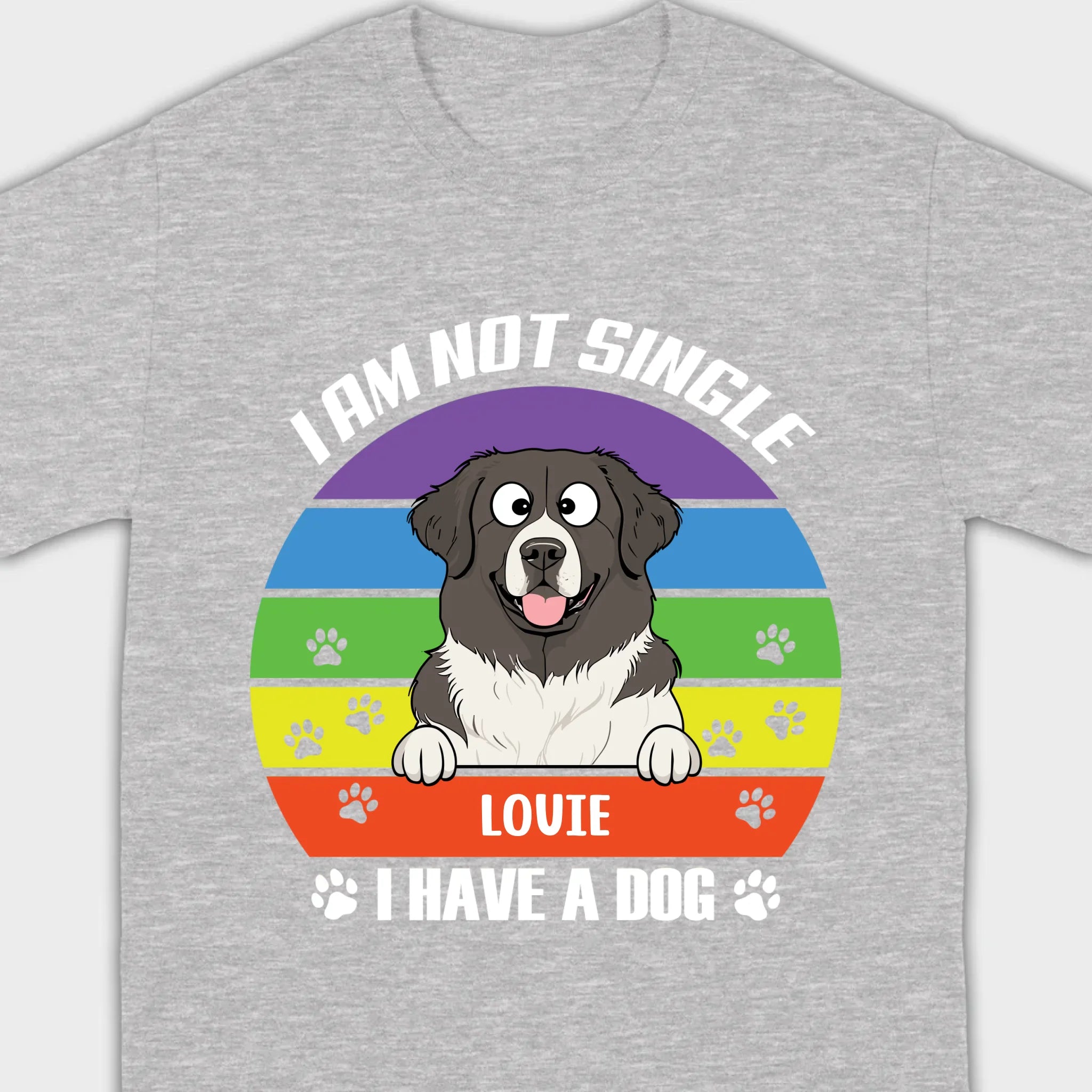 Personalized Newfoundland T-Shirts With The Text 