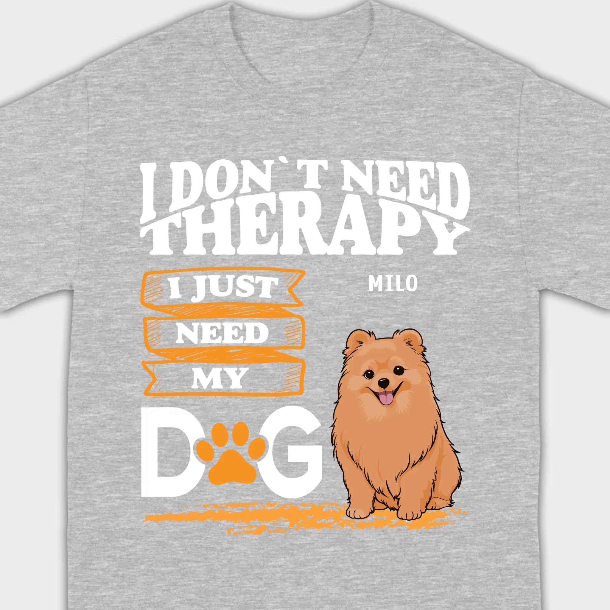 Custom Pomeranian T-Shirts With 