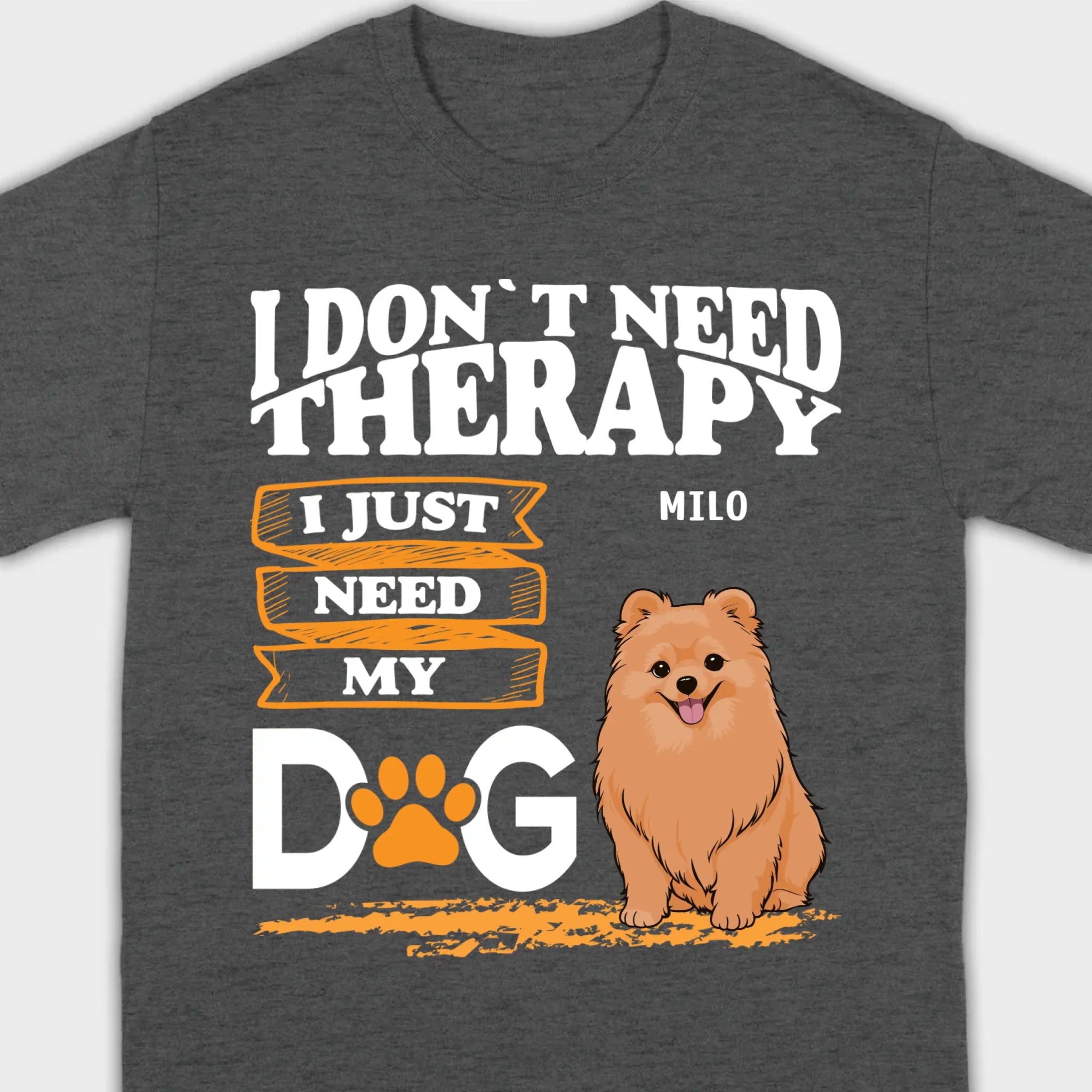 Custom Pomeranian T-Shirts With 