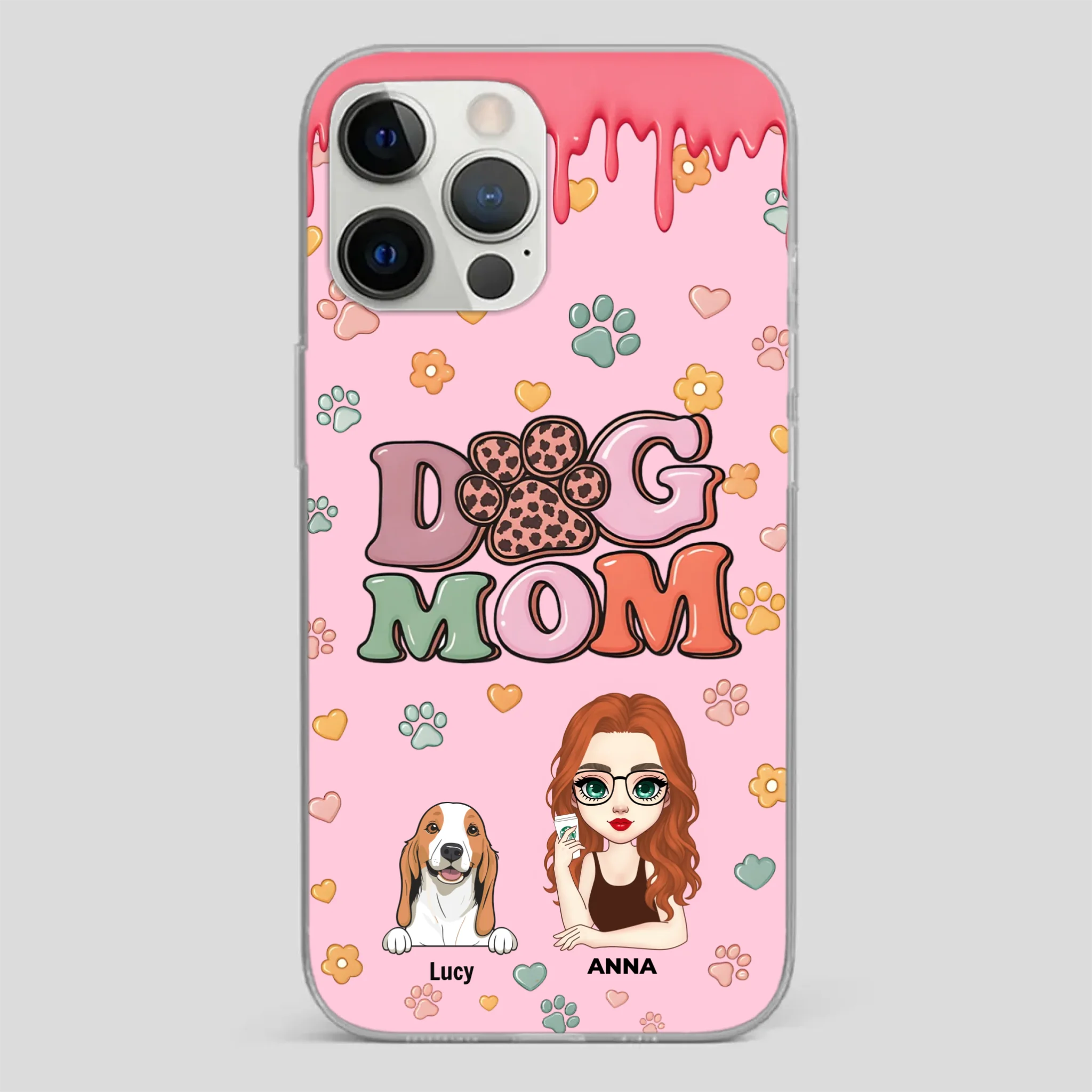 Custom Dog Phone Case – Lightweight, Durable, Fade-Resistant Design - 89Prints