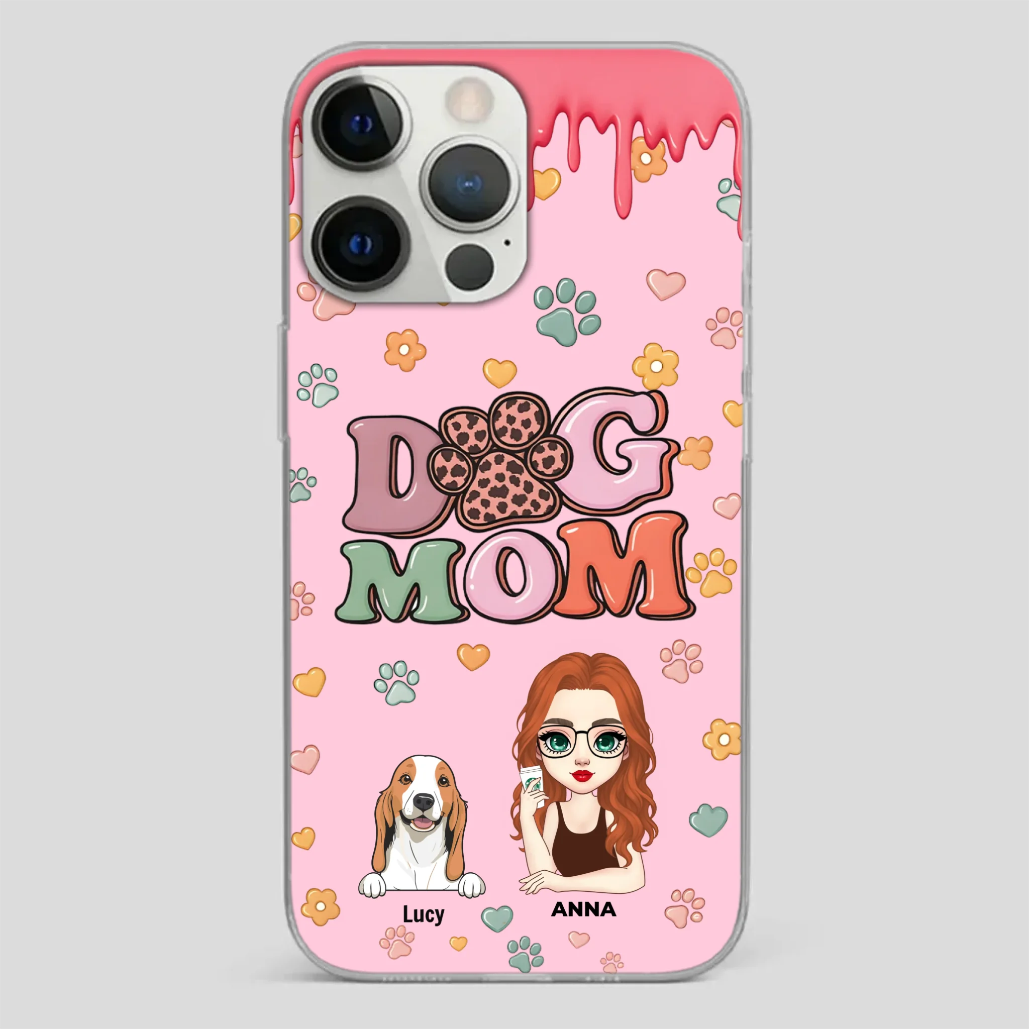 Custom Dog Phone Case – Lightweight, Durable, Fade-Resistant Design - 89Prints