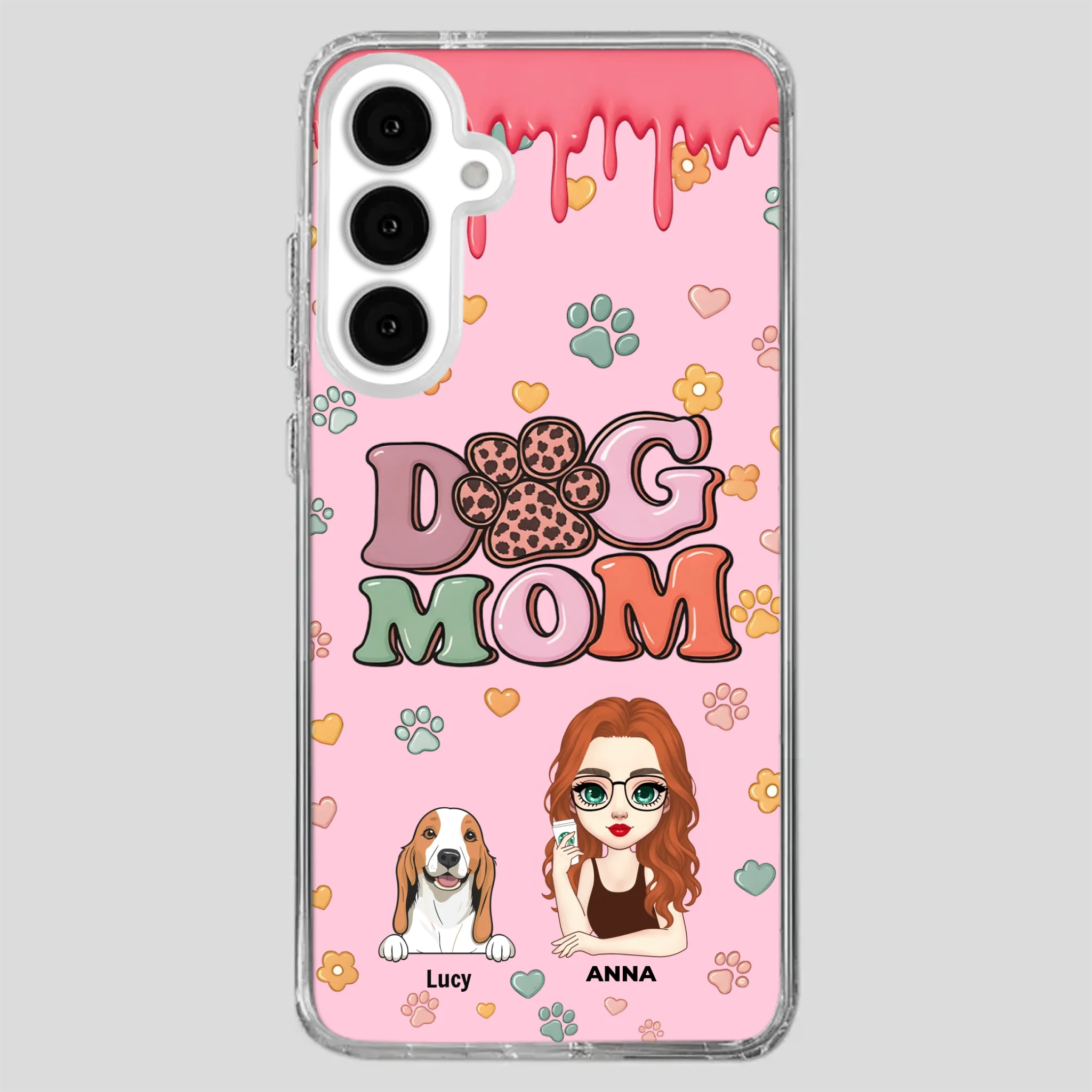 Custom Dog Phone Case – Lightweight, Durable, Fade-Resistant Design - 89Prints