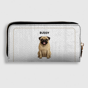 Customized Dog Photo Leather Wallet - Unique Gift For Owners - 89Prints