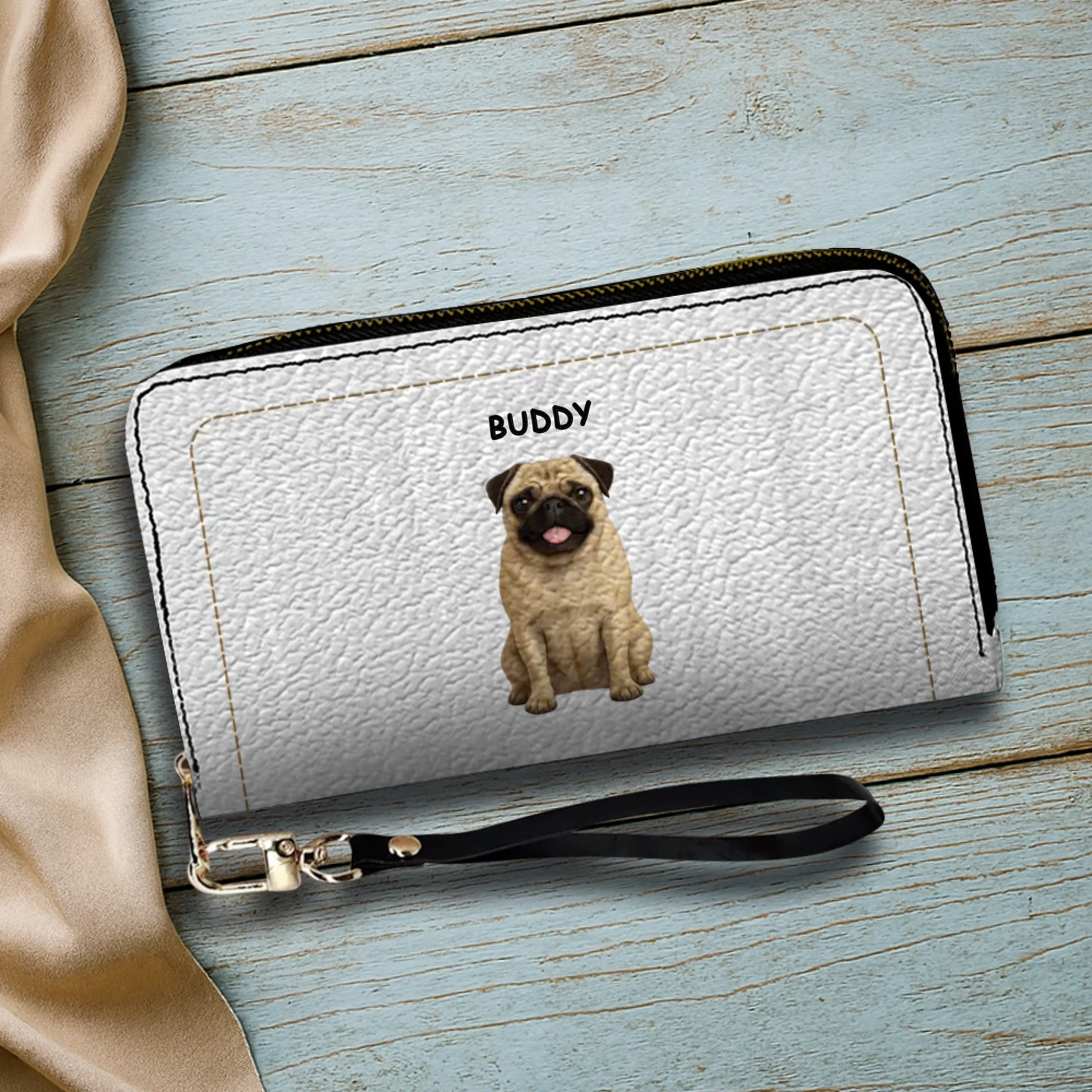 Customized Dog Photo Leather Wallet - Unique Gift For Owners - 89Prints