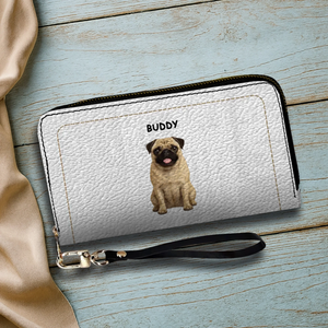 Customized Dog Photo Leather Wallet - Unique Gift For Owners - 89Prints