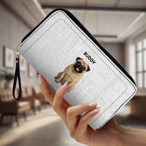 Customized Dog Photo Leather Wallet - Unique Gift For Owners - 89Prints
