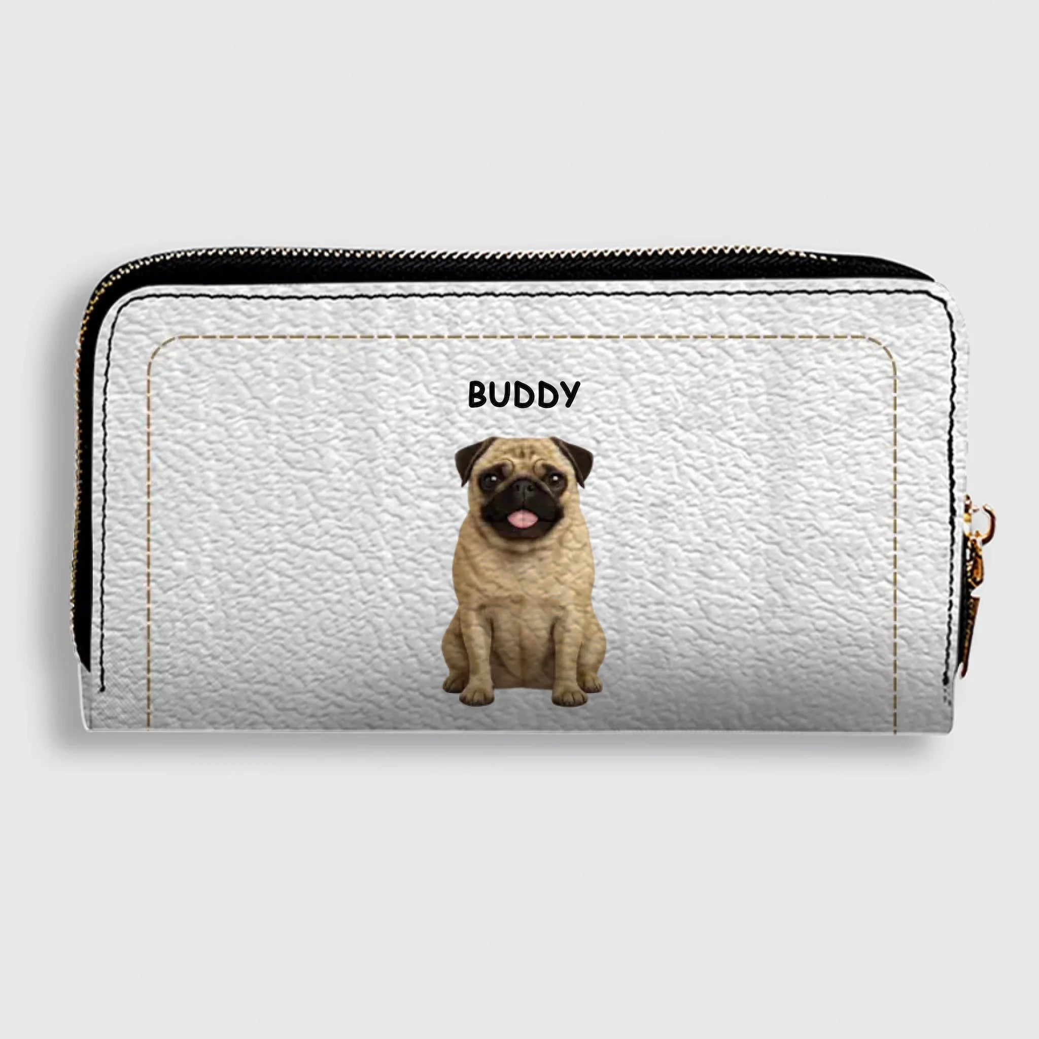 Customized Dog Photo Leather Wallet - Unique Gift For Owners - 89Prints