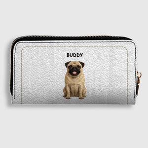 Customized Dog Photo Leather Wallet - Unique Gift For Owners - 89Prints
