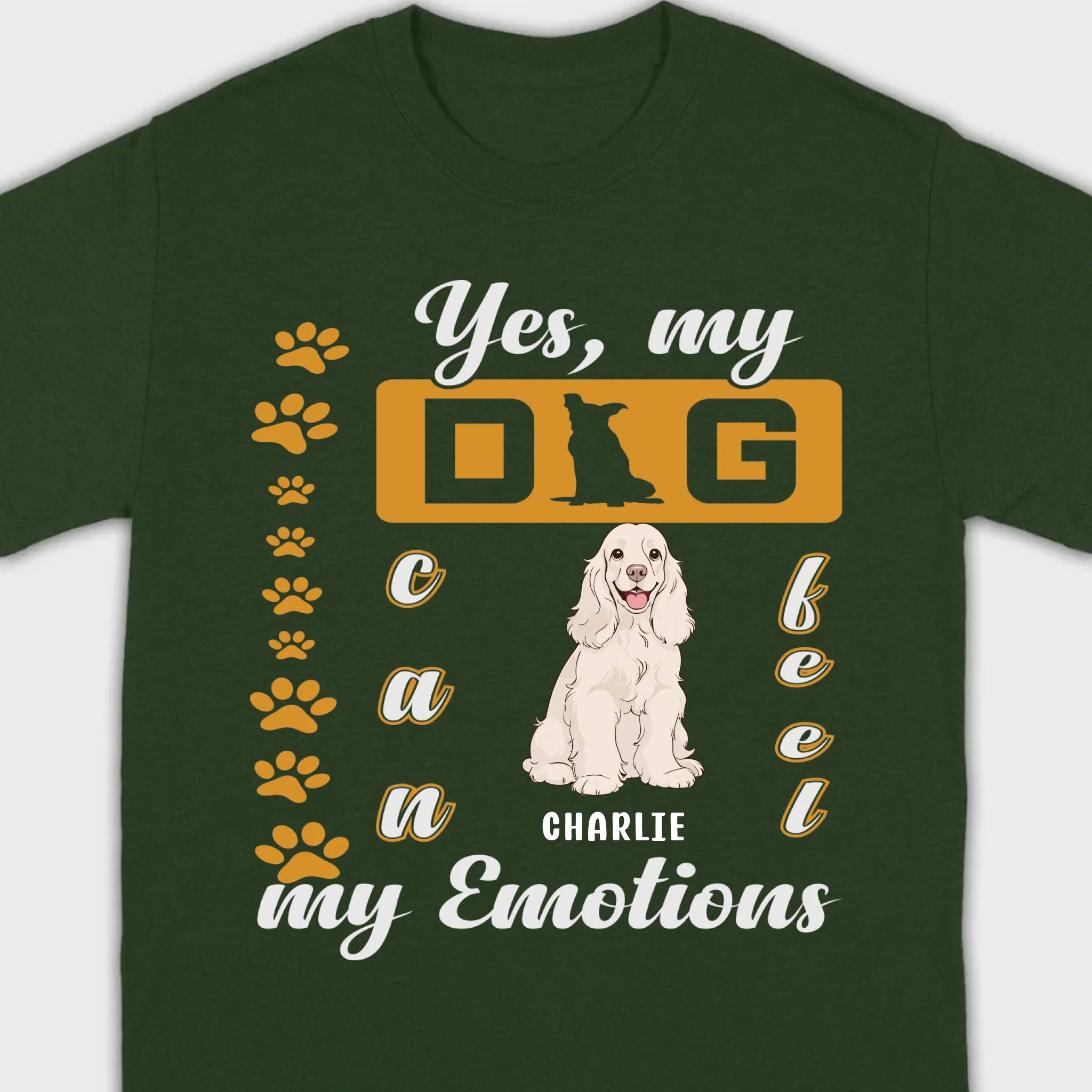 Custom American Cocker Spaniel Hoodie - 