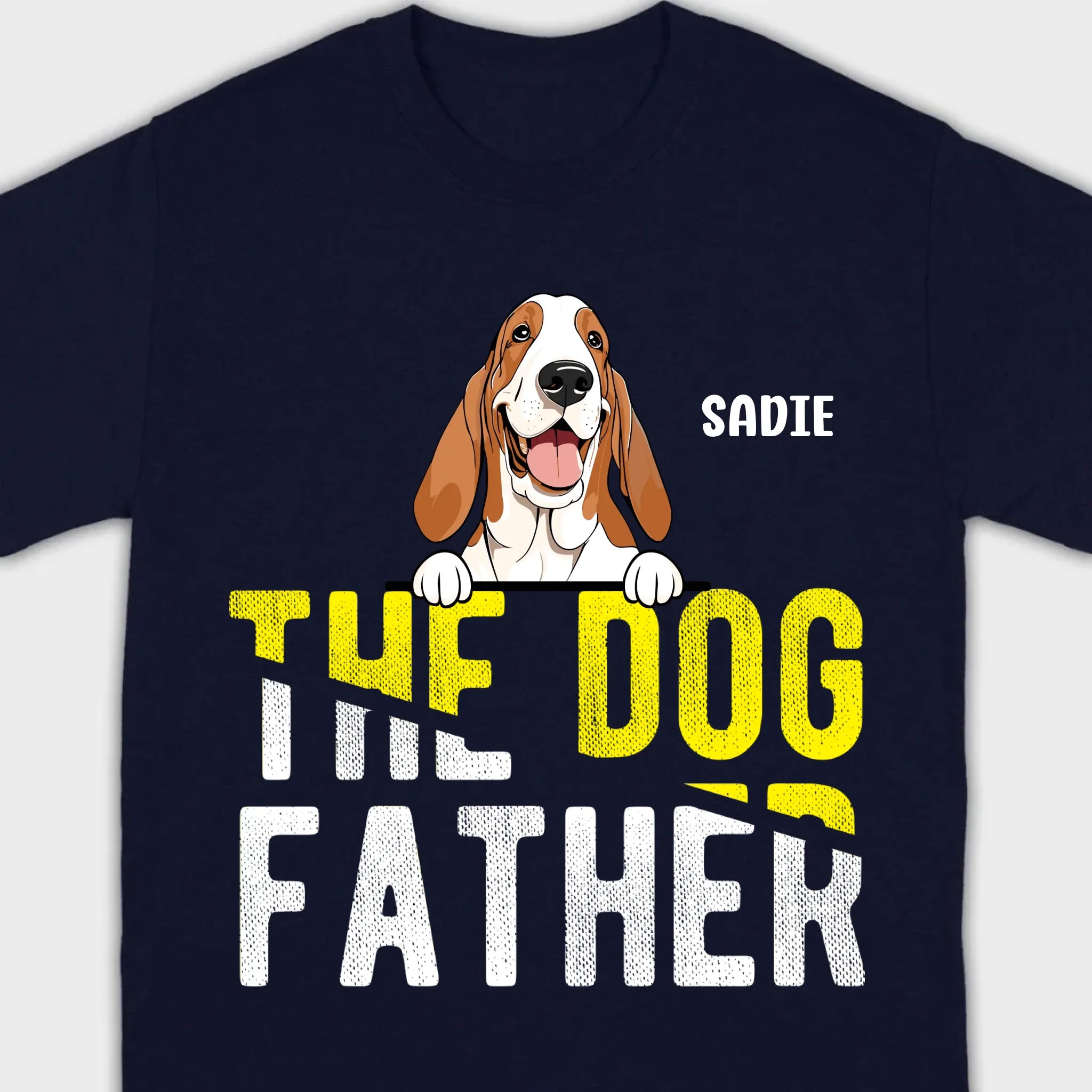 Personalized “The Dog Father” Sweatshirt With Custom Dog Name & Breed - 89Prints