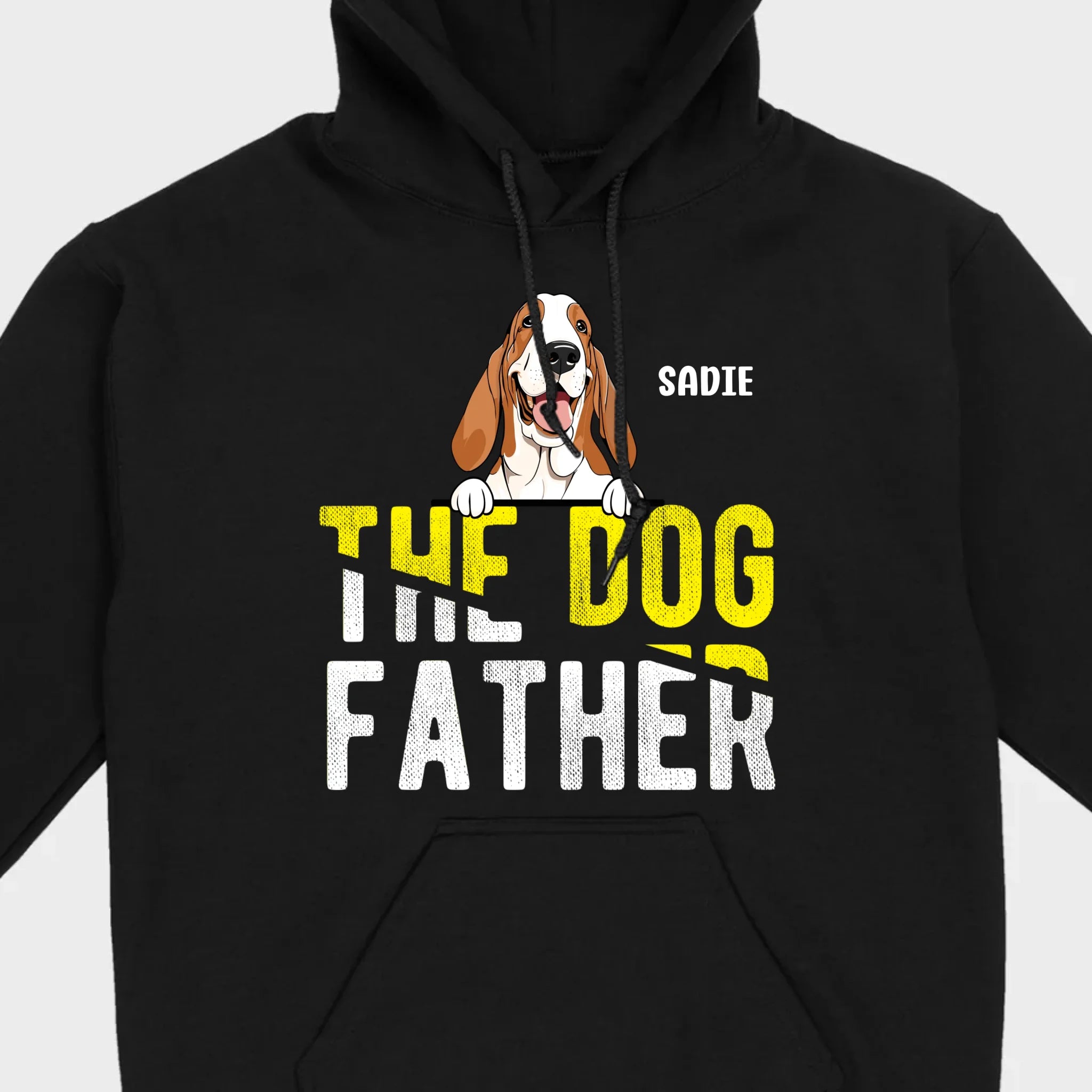Personalized “The Dog Father” Sweatshirt With Custom Dog Name & Breed - 89Prints