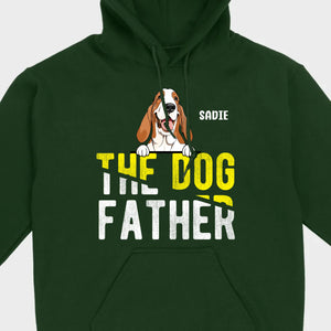 Personalized “The Dog Father” Sweatshirt With Custom Dog Name & Breed - 89Prints
