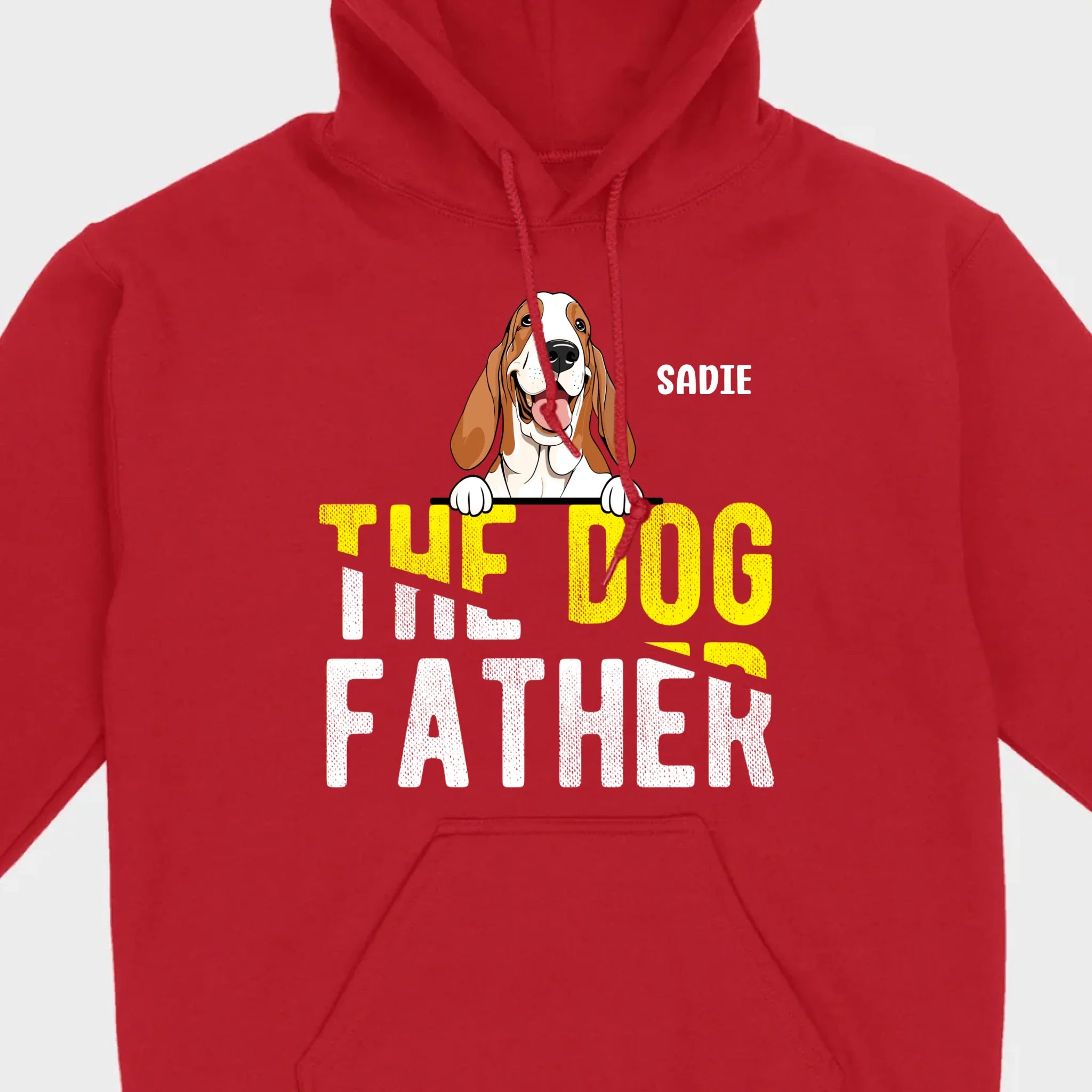 Personalized “The Dog Father” Sweatshirt With Custom Dog Name & Breed - 89Prints