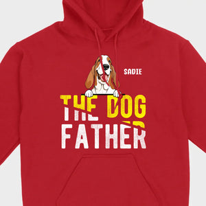 Personalized “The Dog Father” Sweatshirt With Custom Dog Name & Breed - 89Prints