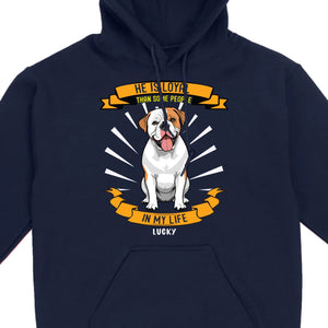Custom American Bulldog Basic Tee 