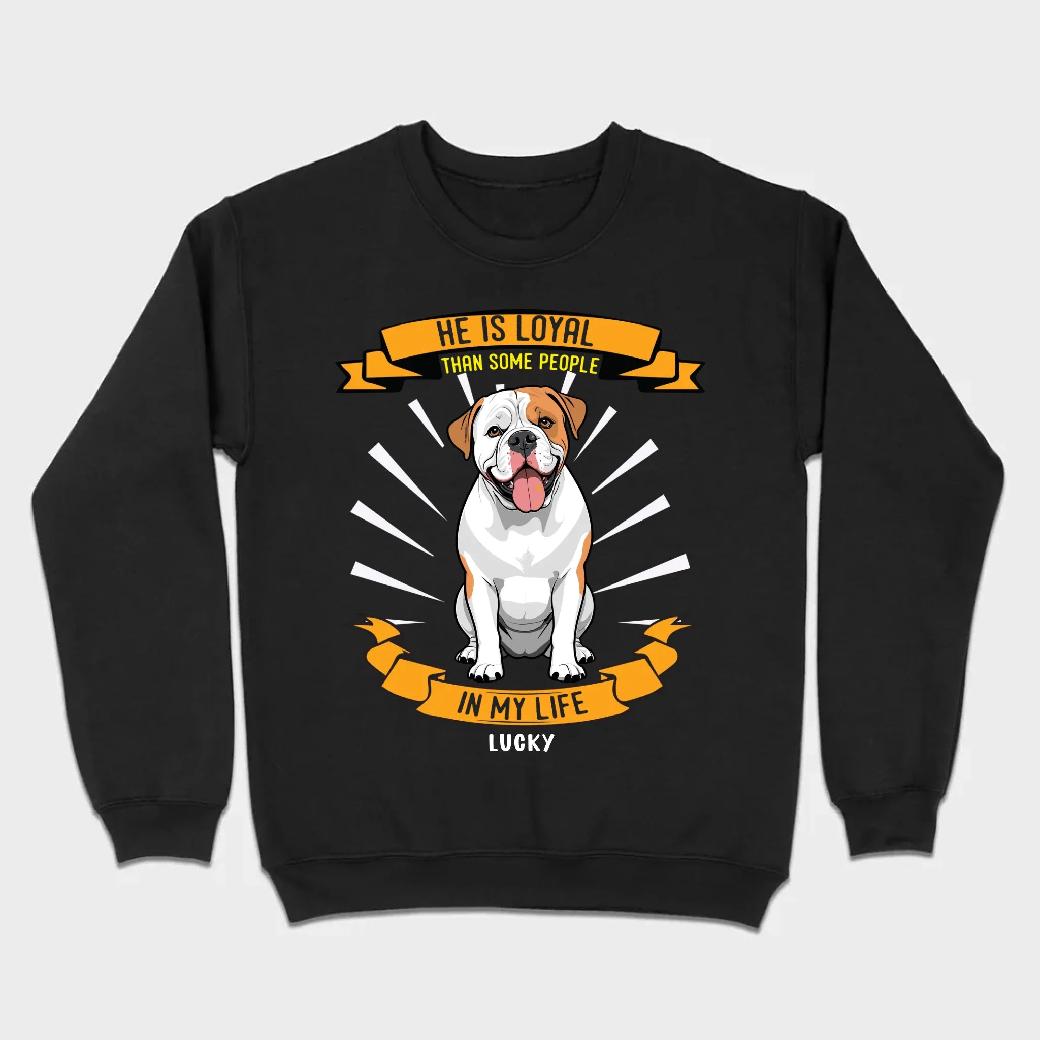 Custom American Bulldog Basic Tee 