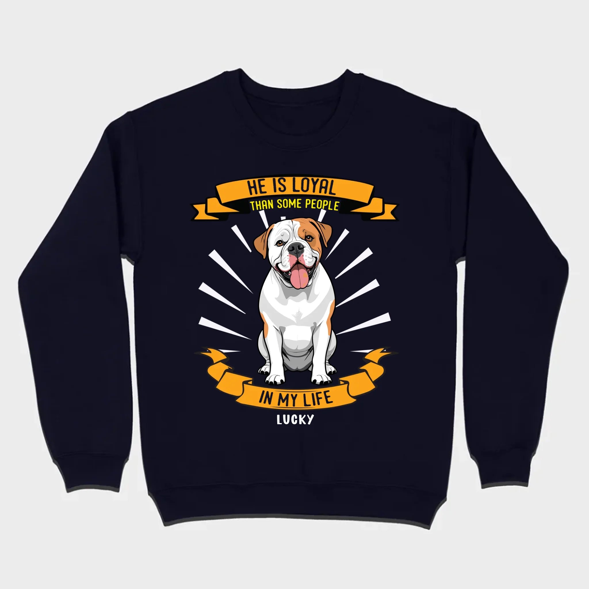 Custom American Bulldog Basic Tee 
