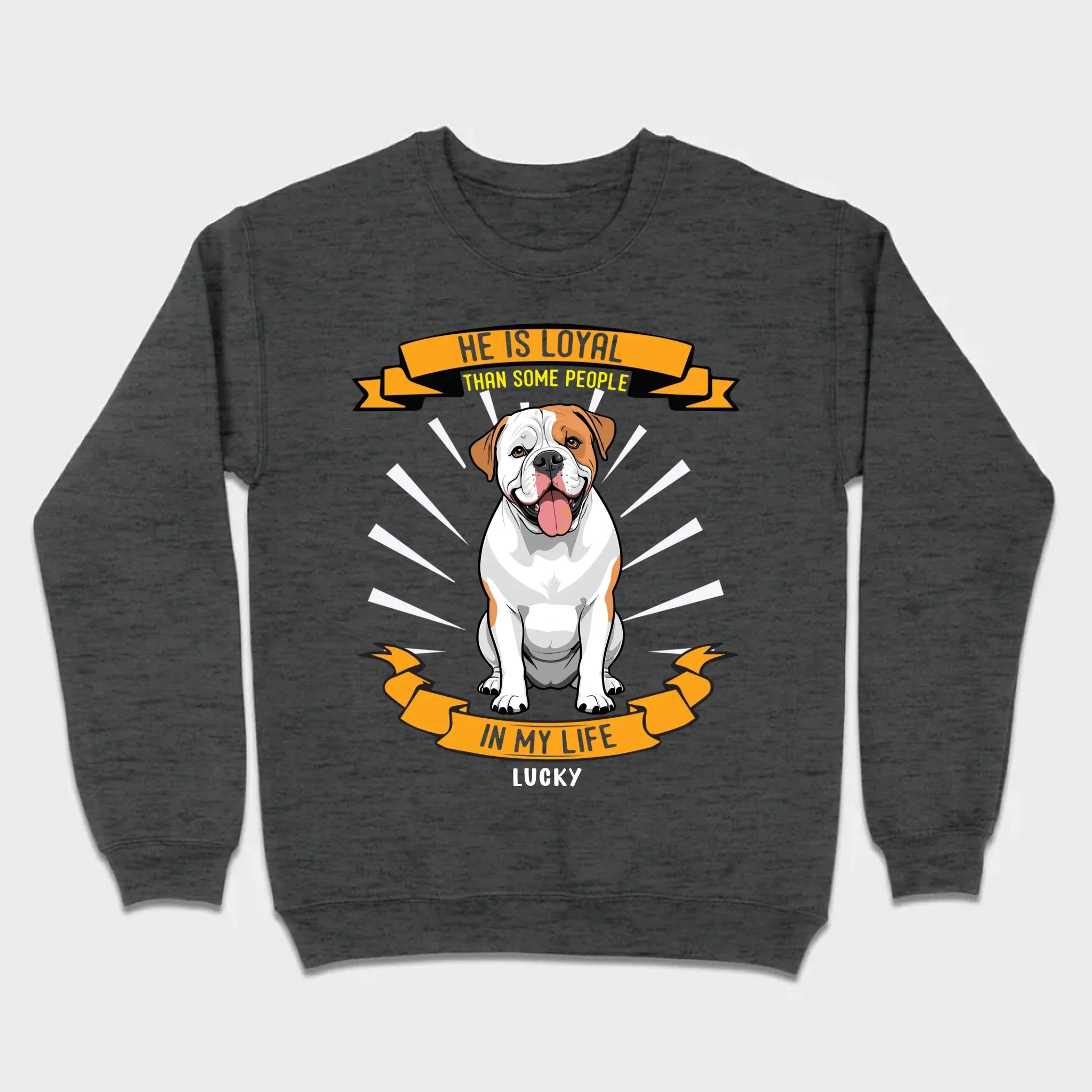 Custom American Bulldog Basic Tee 