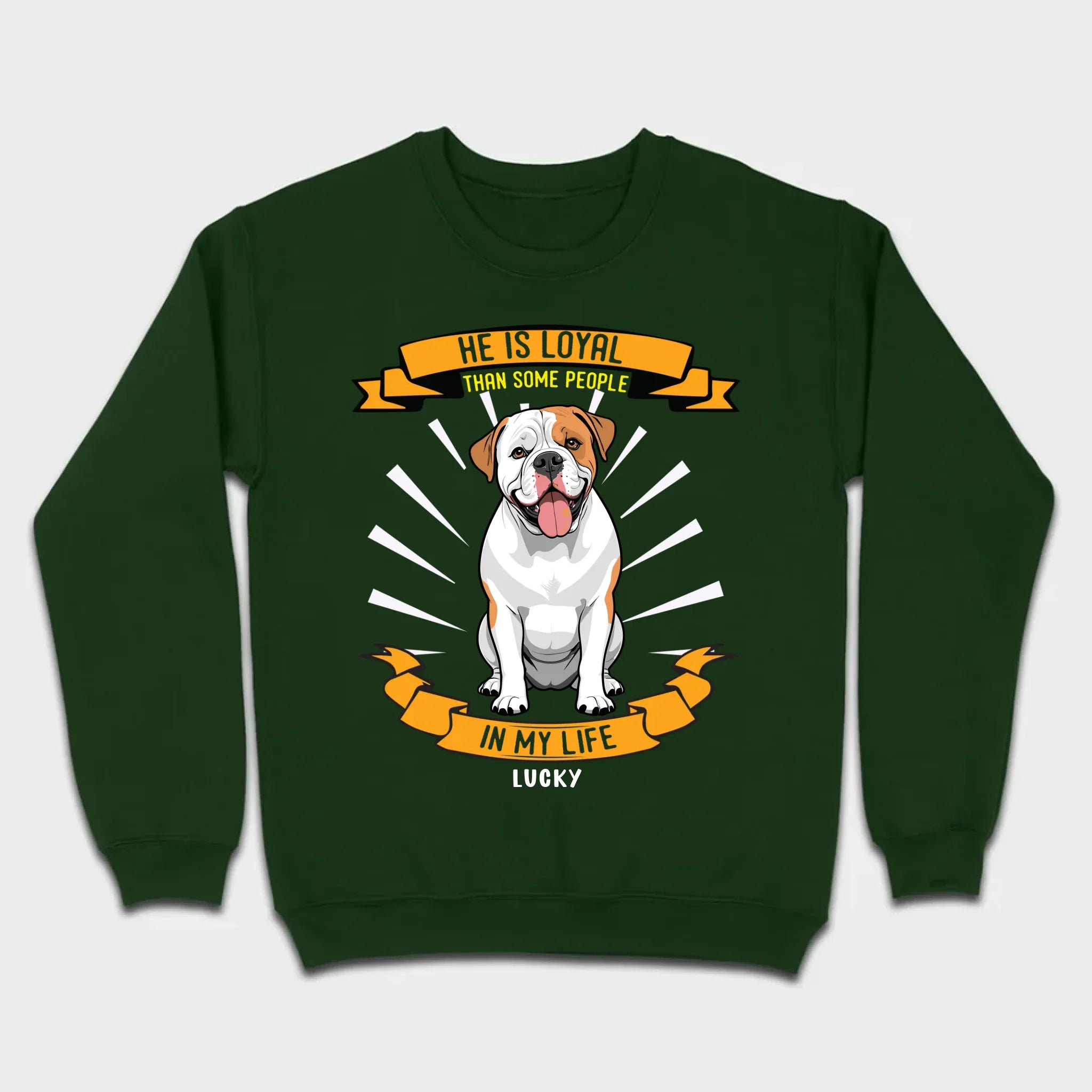 Custom American Bulldog Basic Tee 