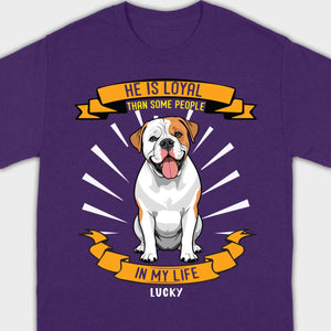 Custom American Bulldog Basic Tee 