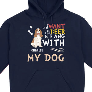 Custom American Cocker Spaniel Hoodie With The Text 