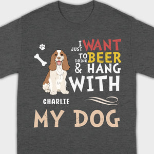 Custom American Cocker Spaniel Hoodie With The Text 