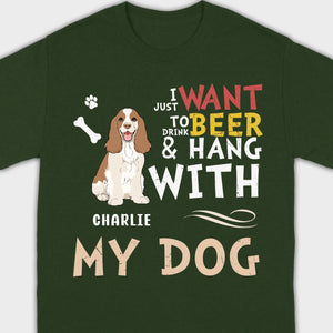 Custom American Cocker Spaniel Hoodie With The Text 