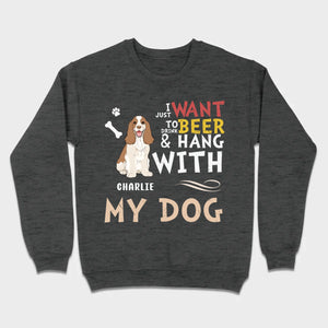 Custom American Cocker Spaniel Hoodie With The Text 