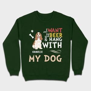Custom American Cocker Spaniel Hoodie With The Text 