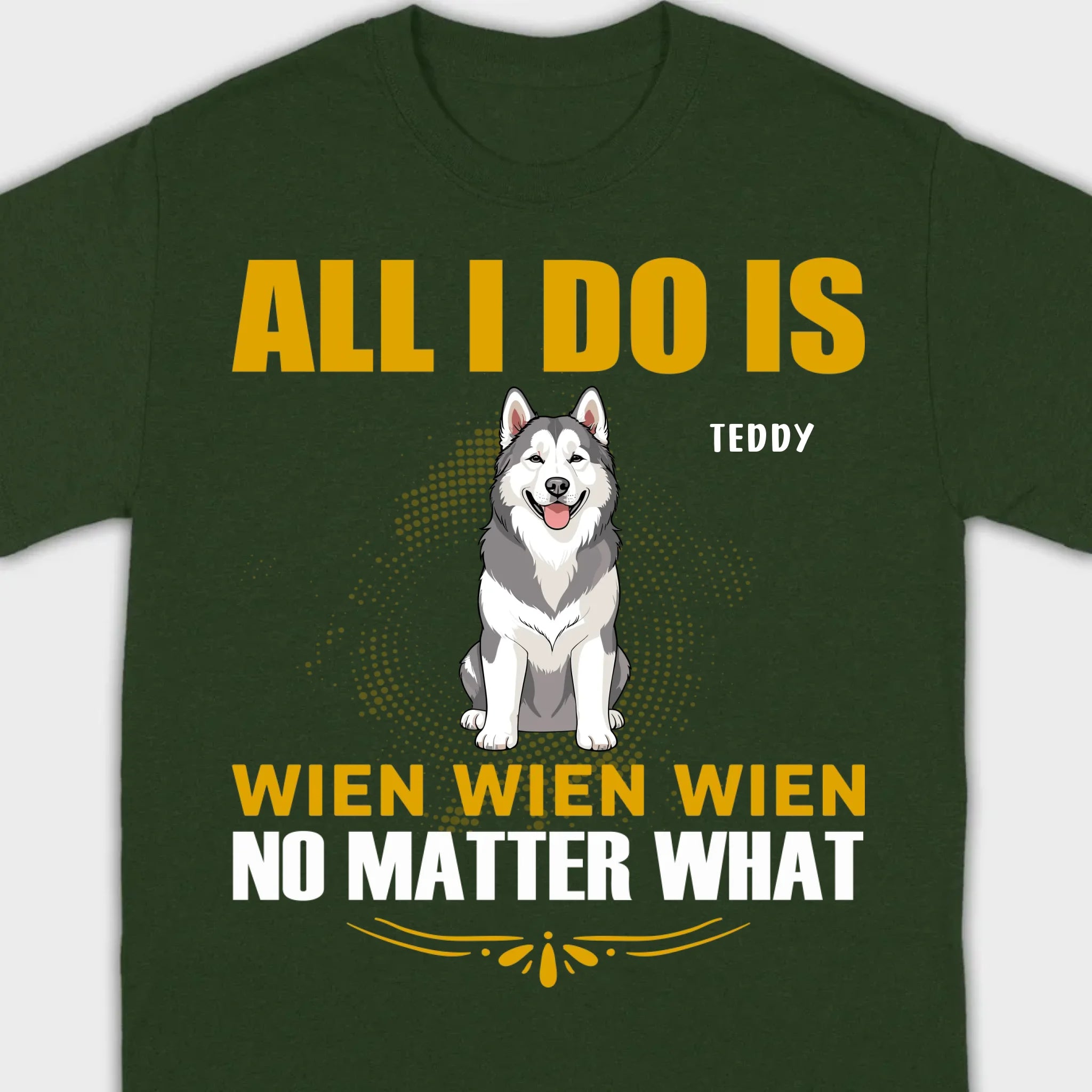 Custom Dog Basic Tee - 