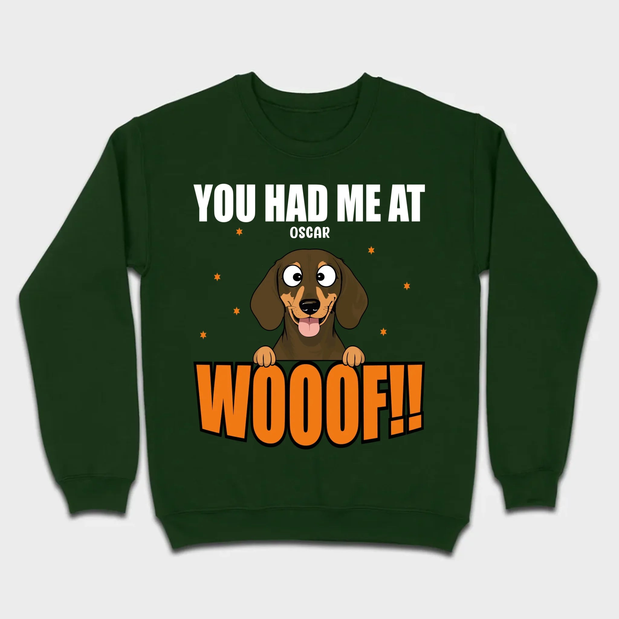 Personalized Dachshund Sweatshirt - 