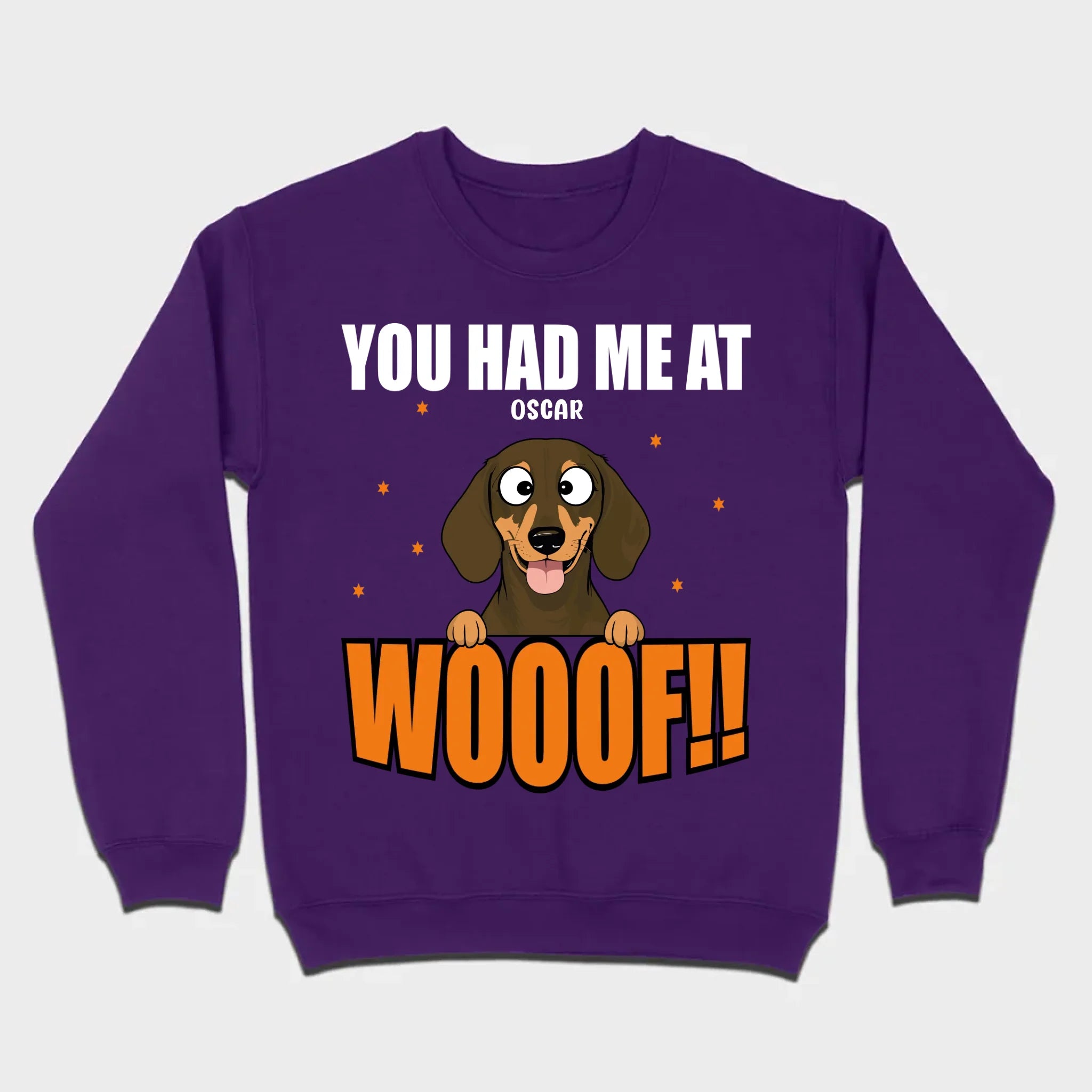 Personalized Dachshund Sweatshirt - 