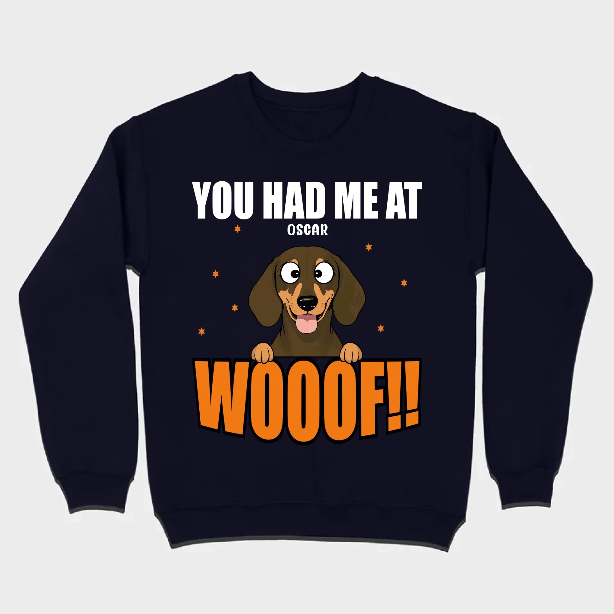 Personalized Dachshund Sweatshirt - 