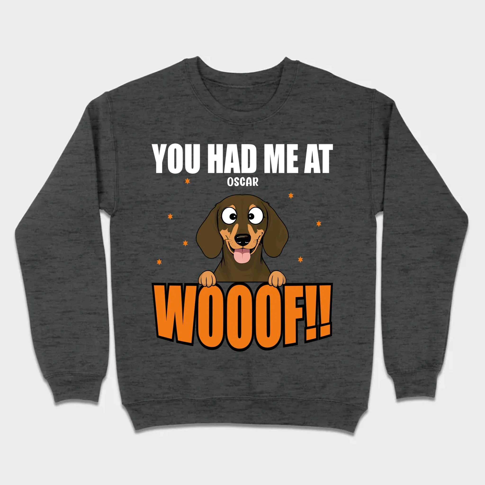 Personalized Dachshund Sweatshirt - 