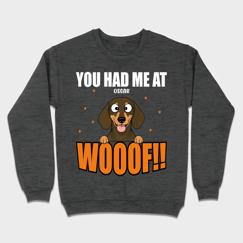 Personalized Dachshund Sweatshirt - 
