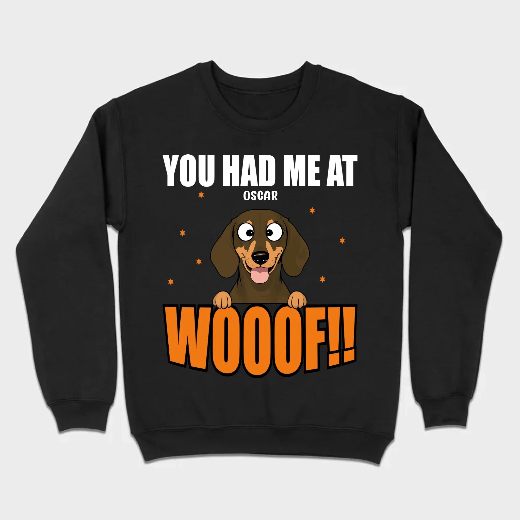 Personalized Dachshund Sweatshirt - 