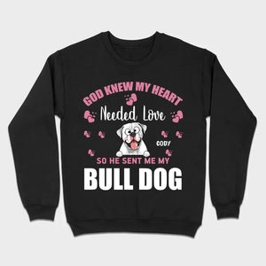 Custom American Bulldog Basic Tee With The Text 