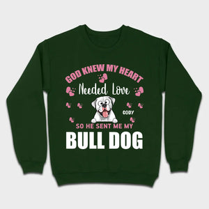 Custom American Bulldog Basic Tee With The Text 