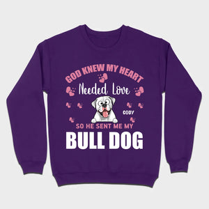 Custom American Bulldog Basic Tee With The Text 