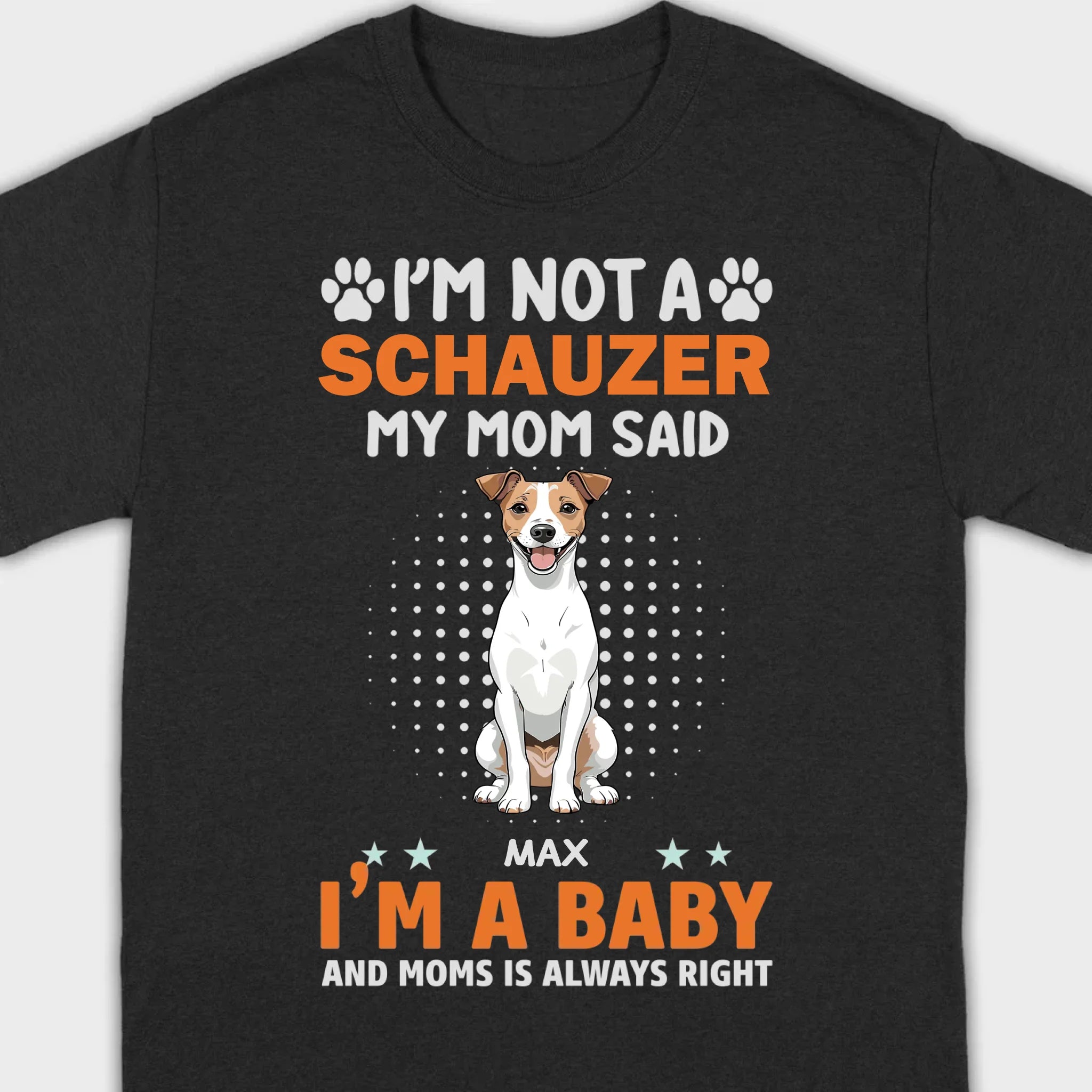 Custom Jack Russell Terrier Basic Tee With 