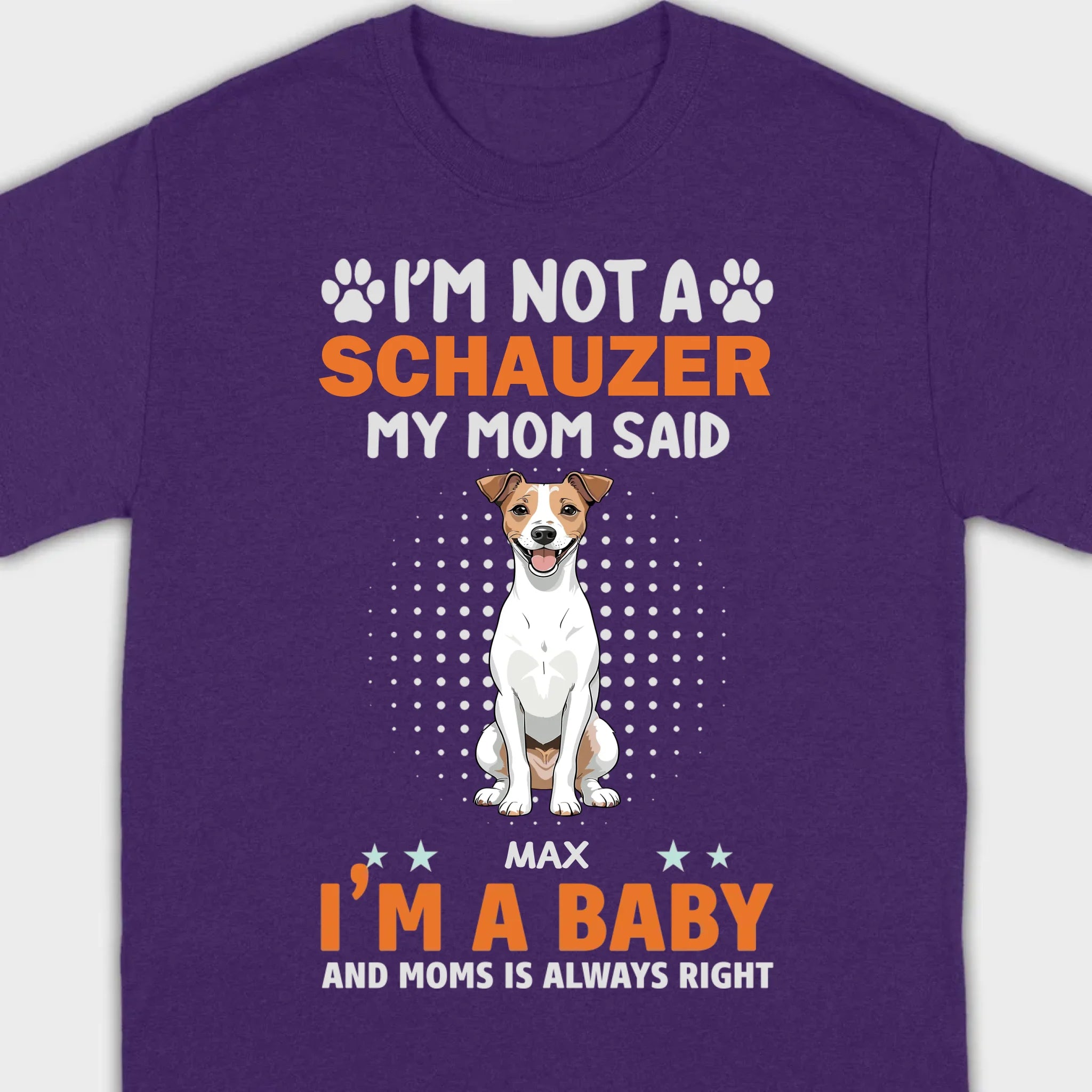 Custom Jack Russell Terrier Basic Tee With 