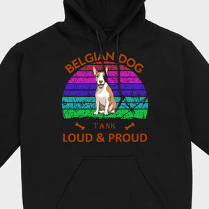 Custom Bull Terrier Basic Tee - Loud & Proud Personalized Dog Lovers Gift - 89Prints
